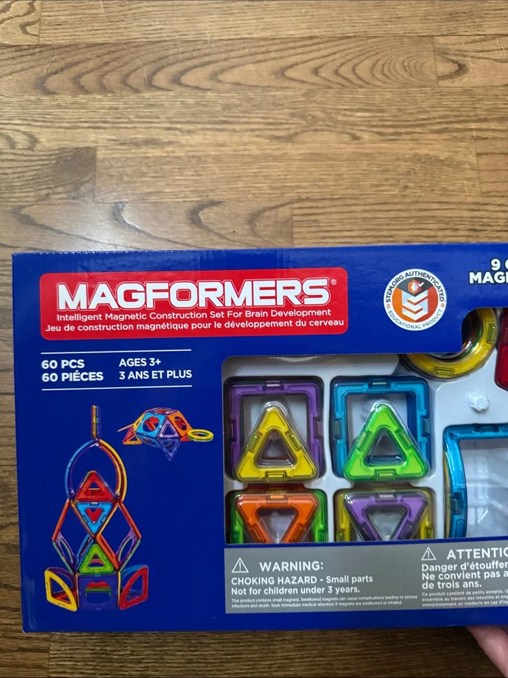 Magformers Magnetic Building Set - Multicolor Geometric Shapes